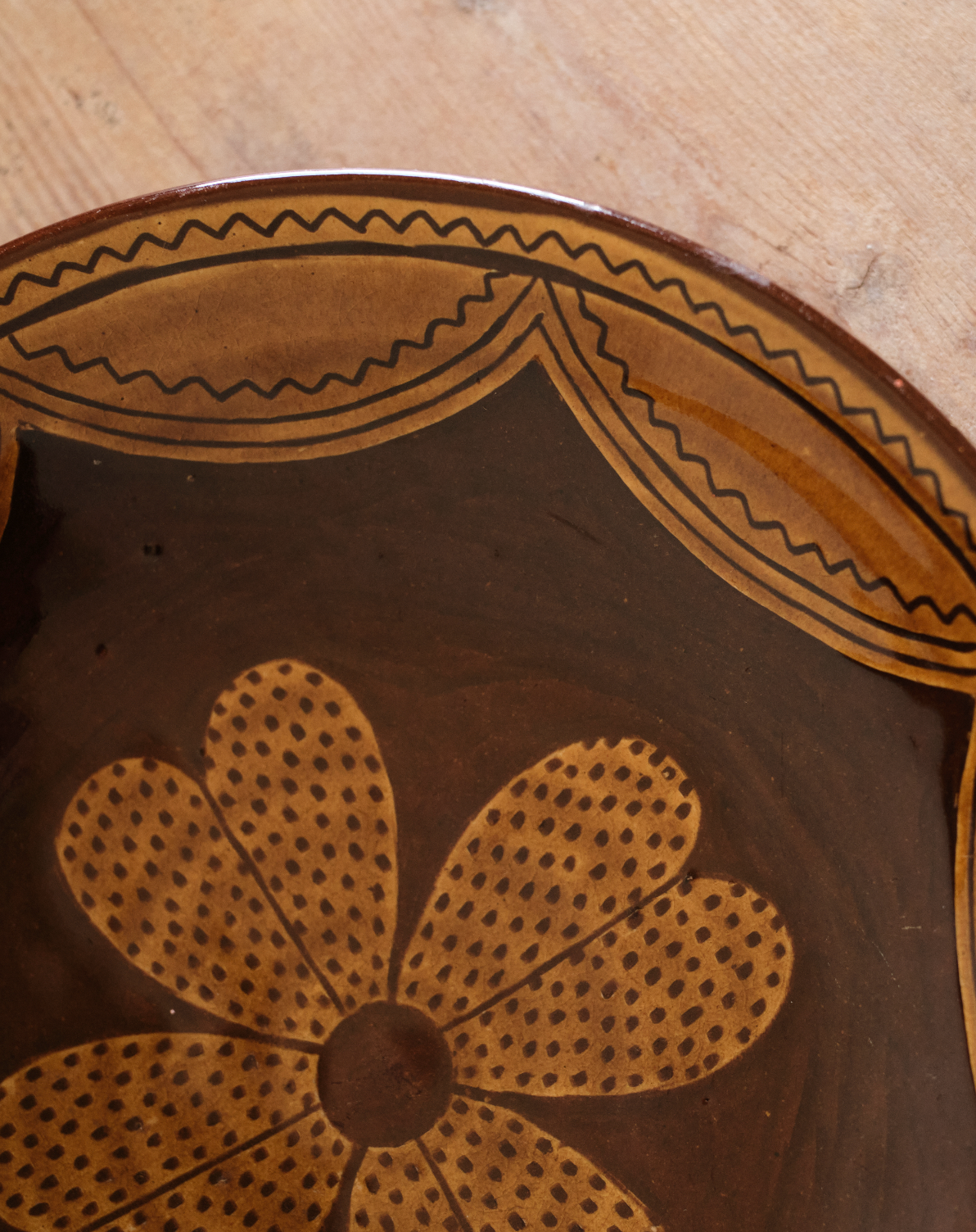 Wells Pottery Slipware Bowl