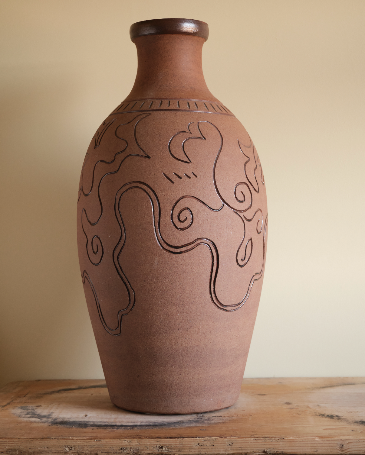 Sven Bolin Swedish Floor Vase