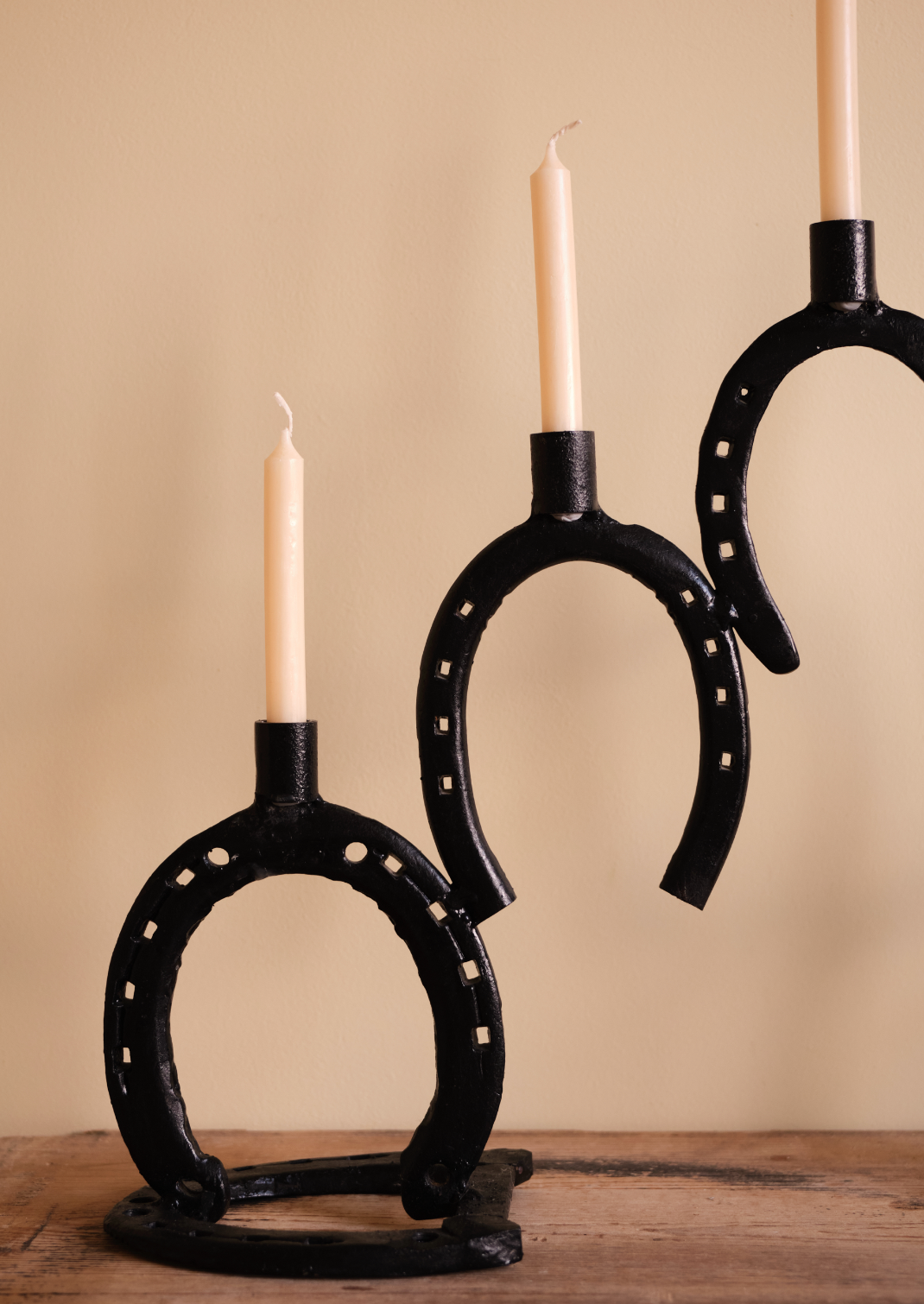 Horseshoes Candle Stick