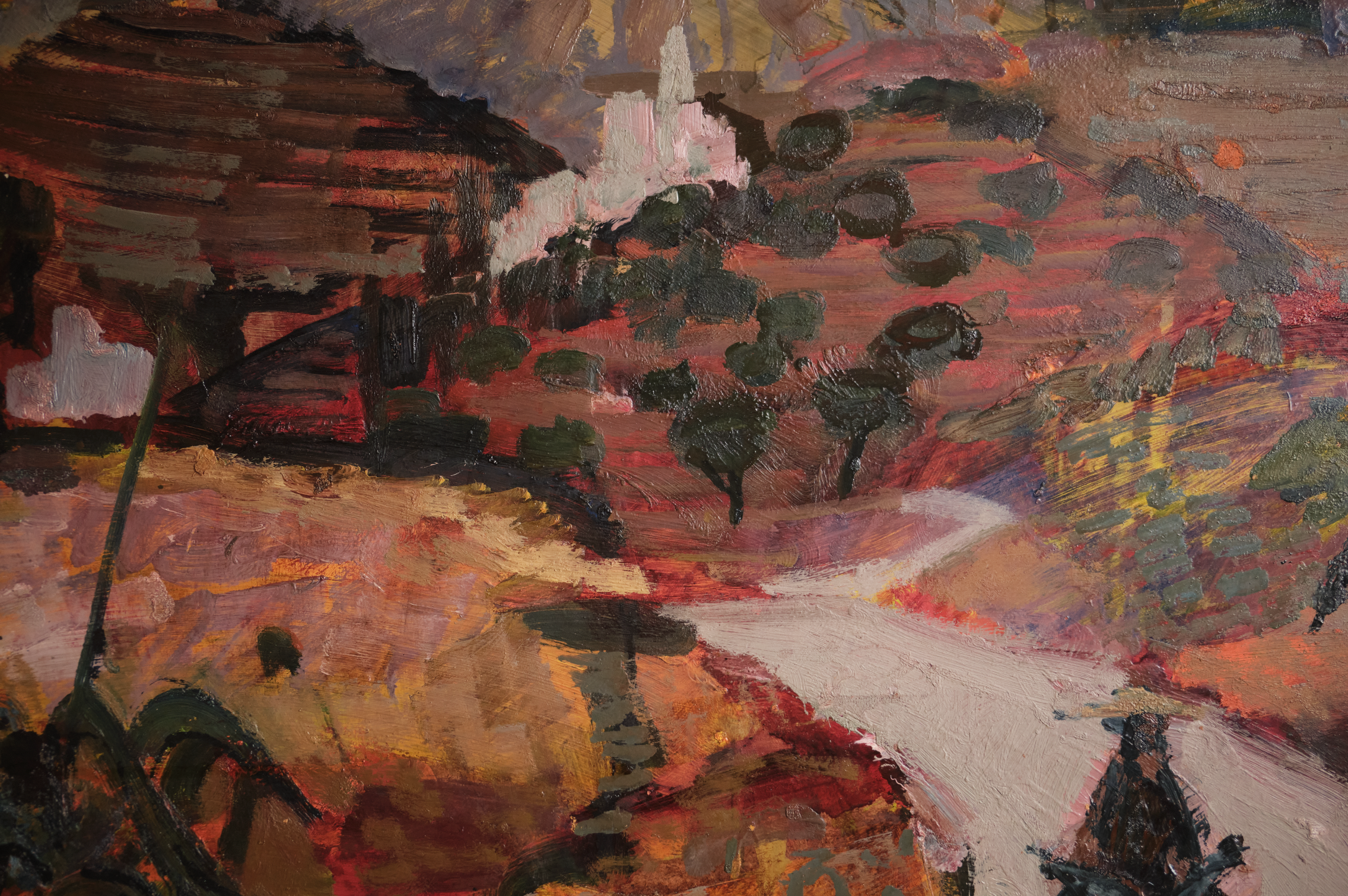 Oil Painting Southern landscape signed