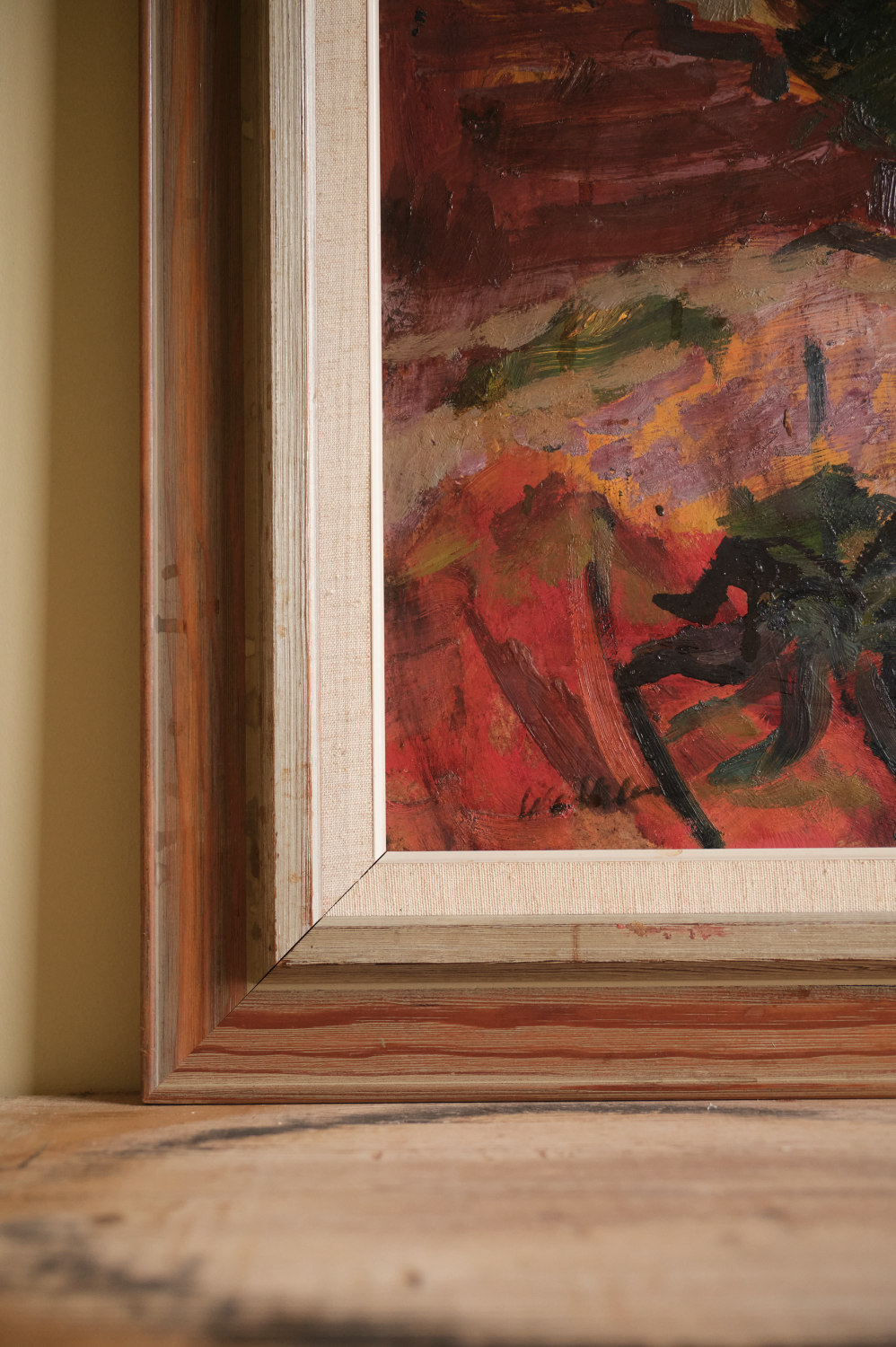 Oil Painting Southern landscape signed