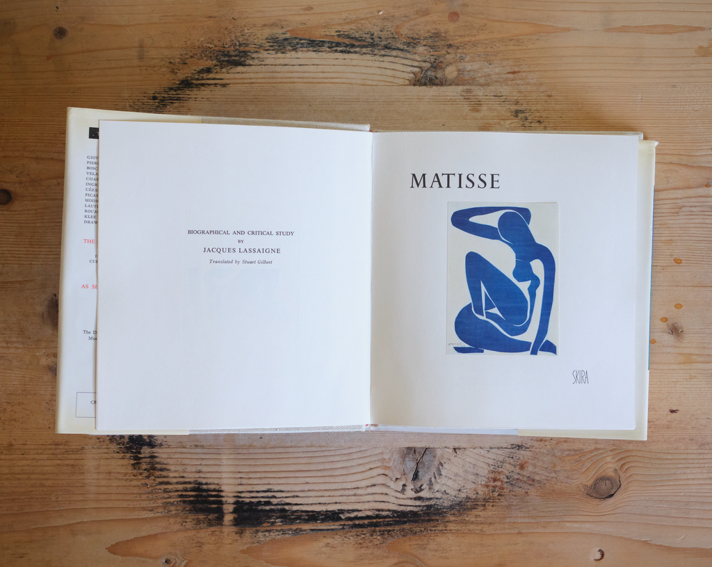 Small Swedish Matisse Coffee Table Book