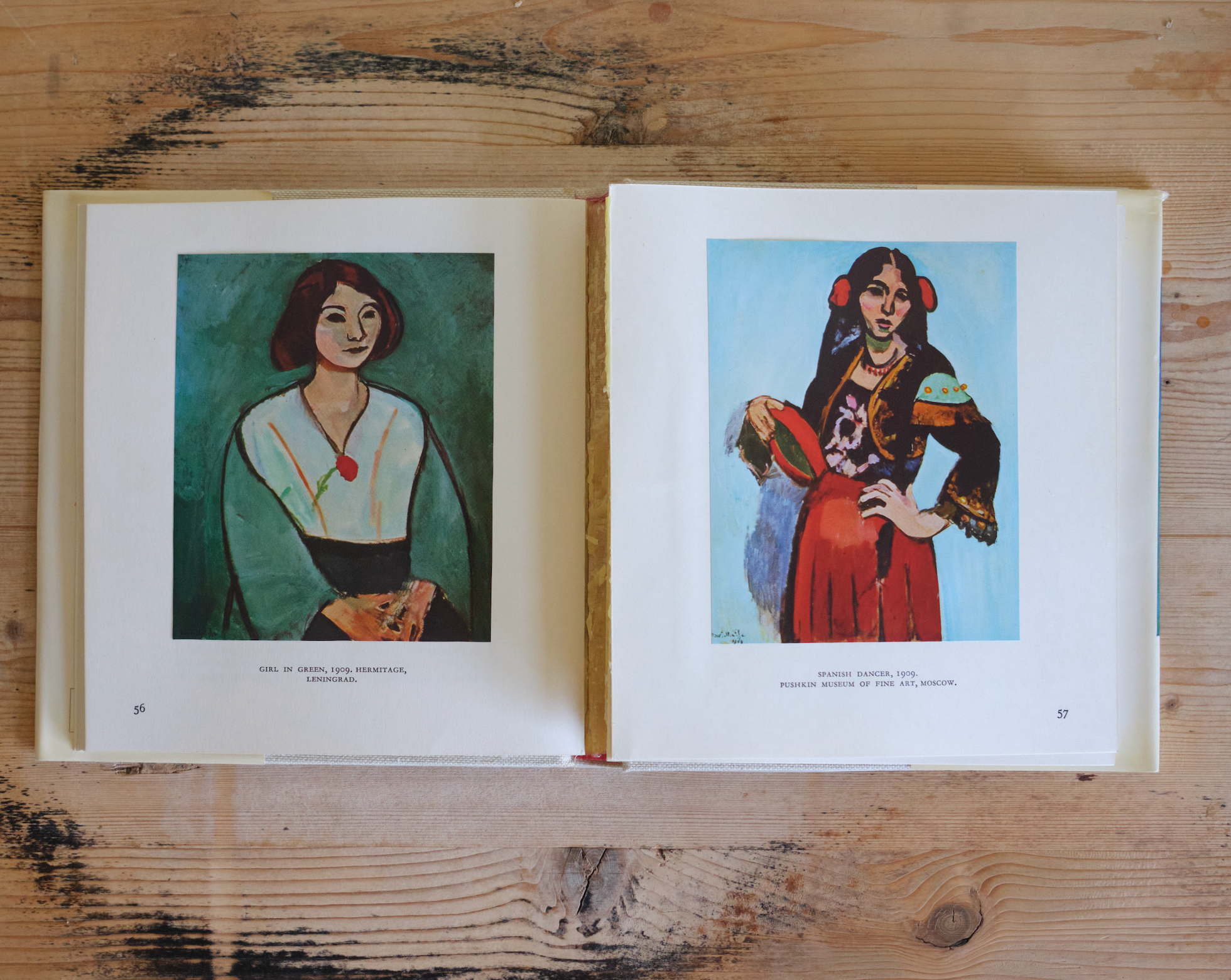 Small Swedish Matisse Coffee Table Book