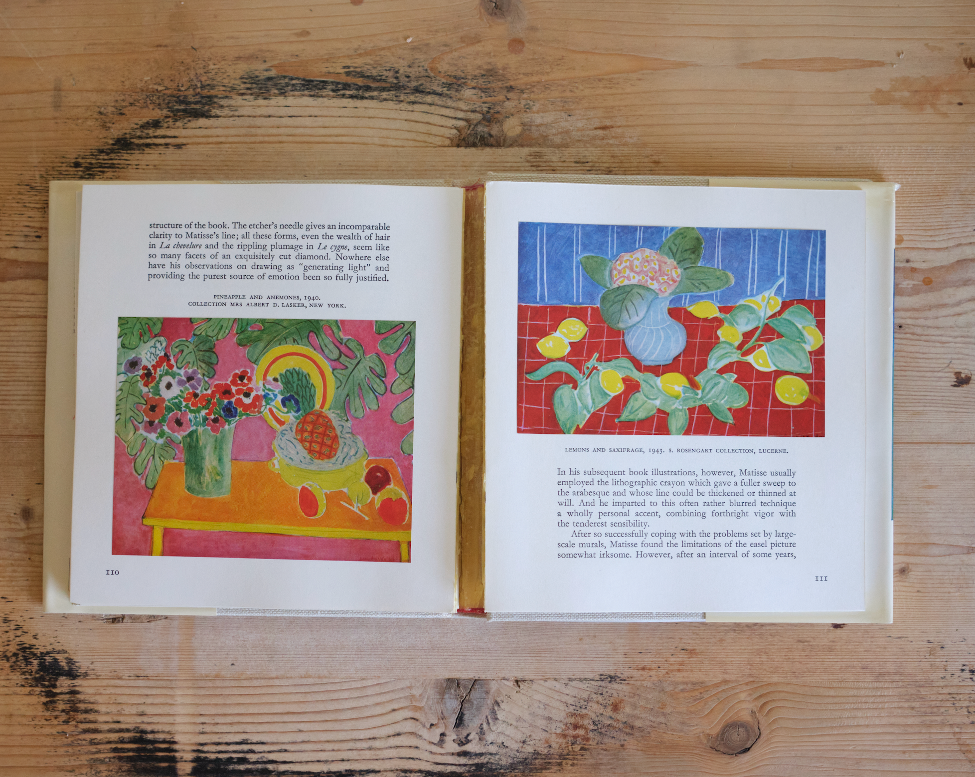 Small Swedish Matisse Coffee Table Book