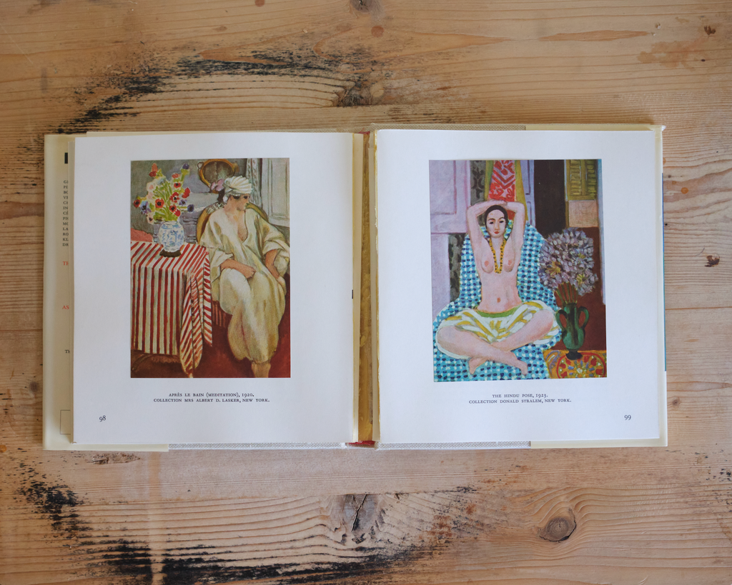 Small Swedish Matisse Coffee Table Book