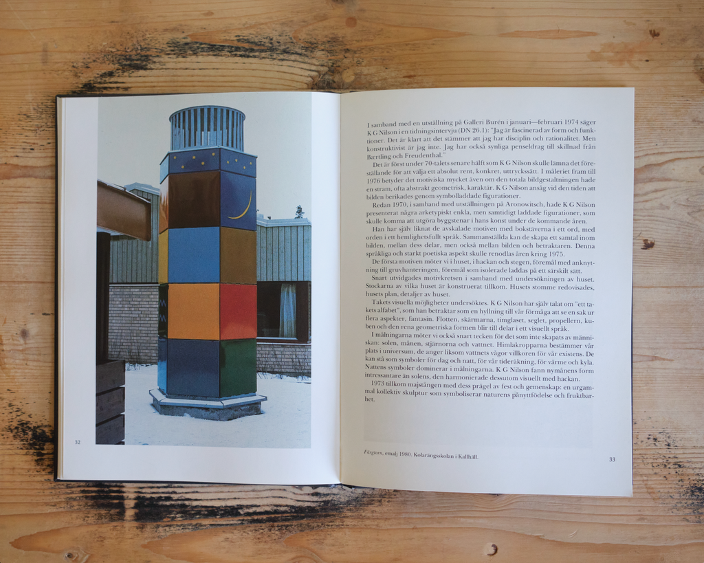 K G NILSON - Swedish Coffee Table Book