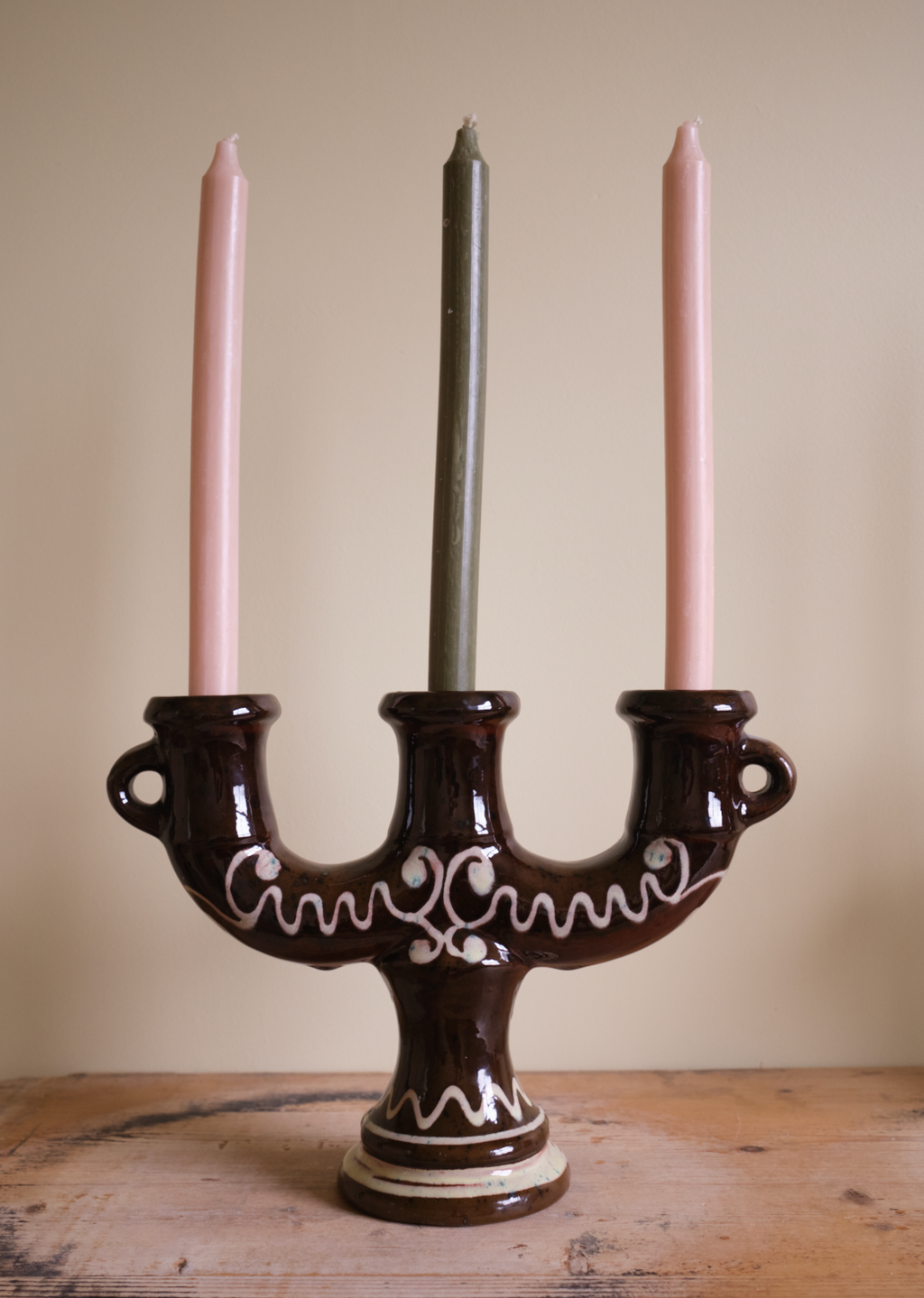 X Pair of Swedish Candlesticks