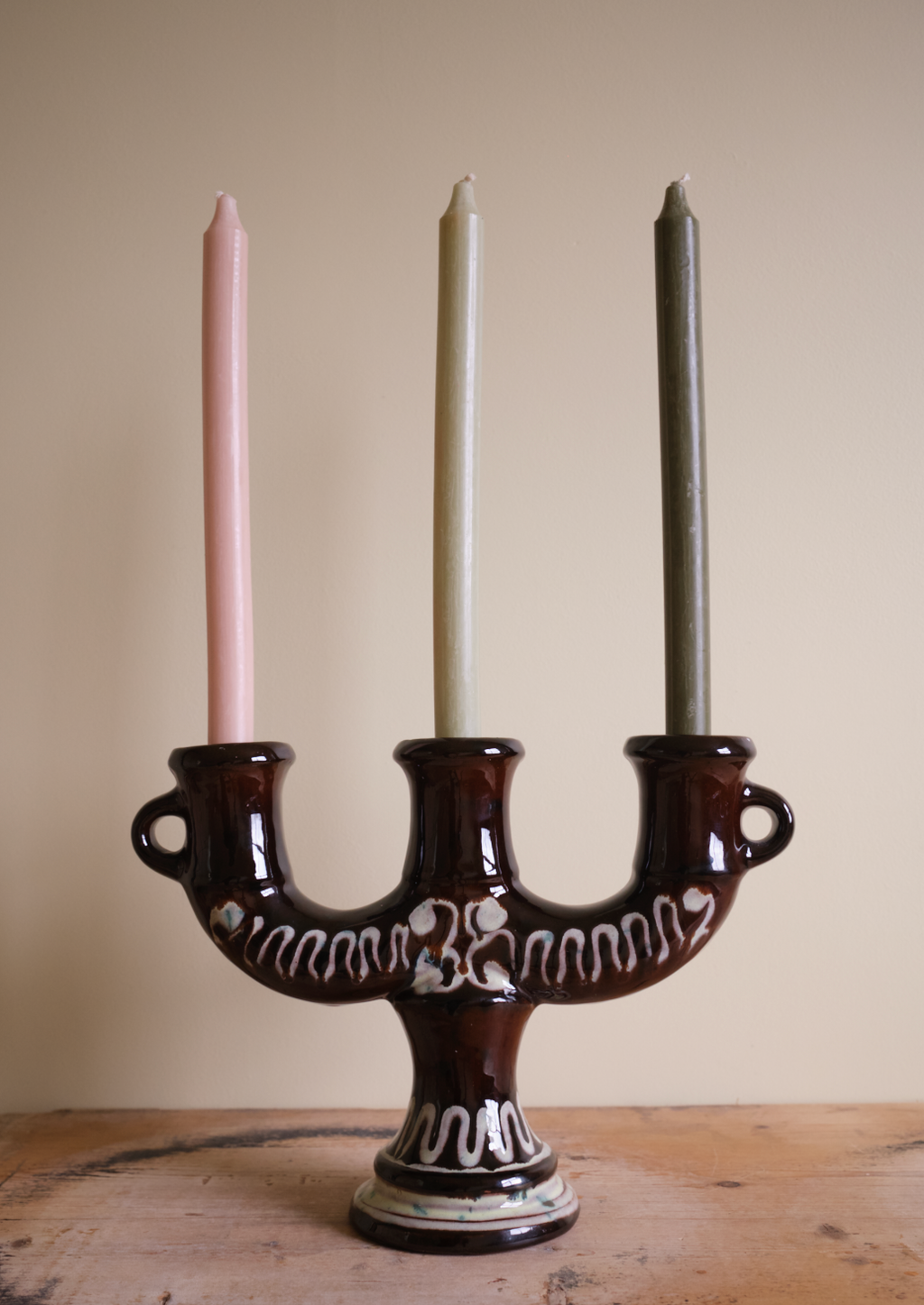 X Pair of Swedish Candlesticks