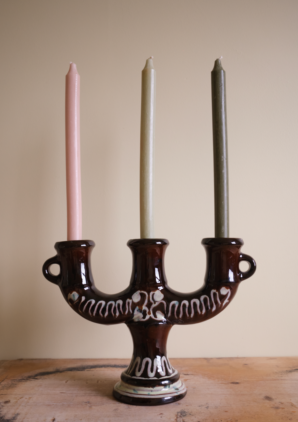 X Pair of Swedish Candlesticks