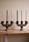 X Pair of Swedish Candlesticks