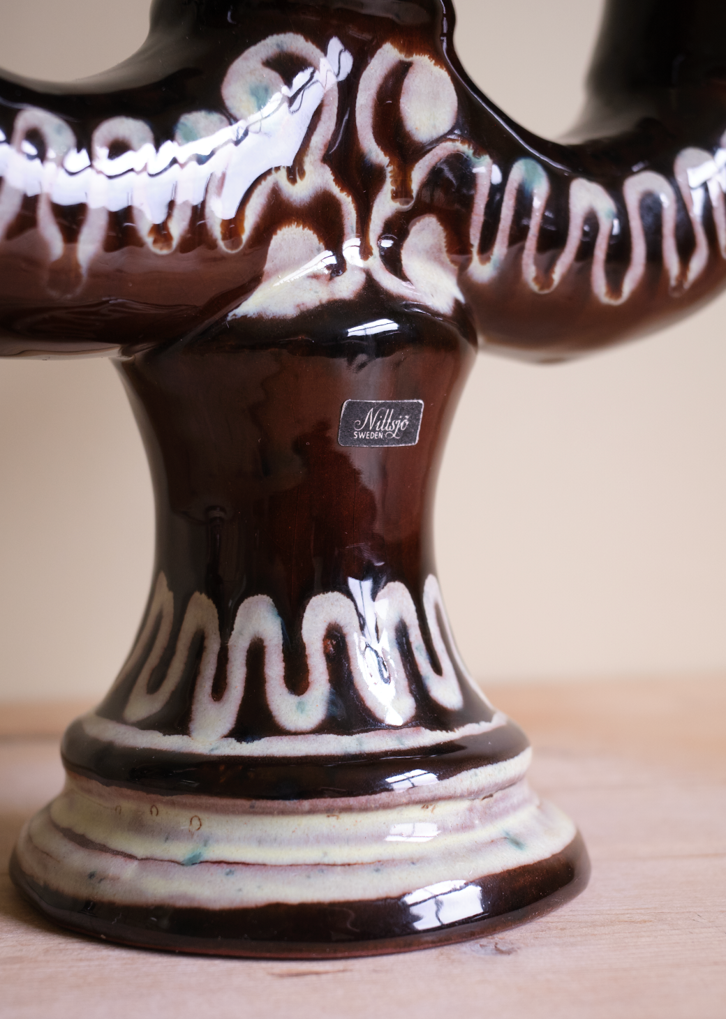 X Pair of Swedish Candlesticks