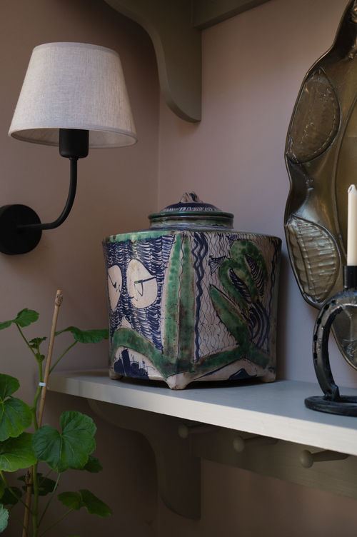 A Catherine Vanier Large Lidded Jar