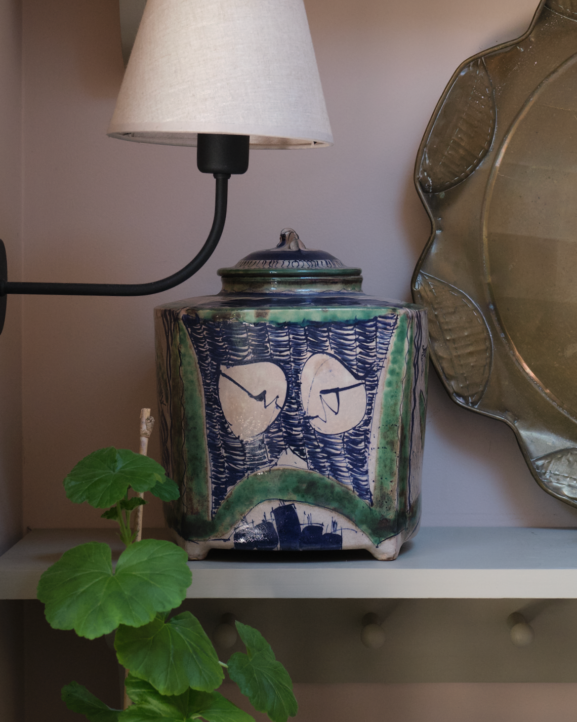 A Catherine Vanier Large Lidded Jar