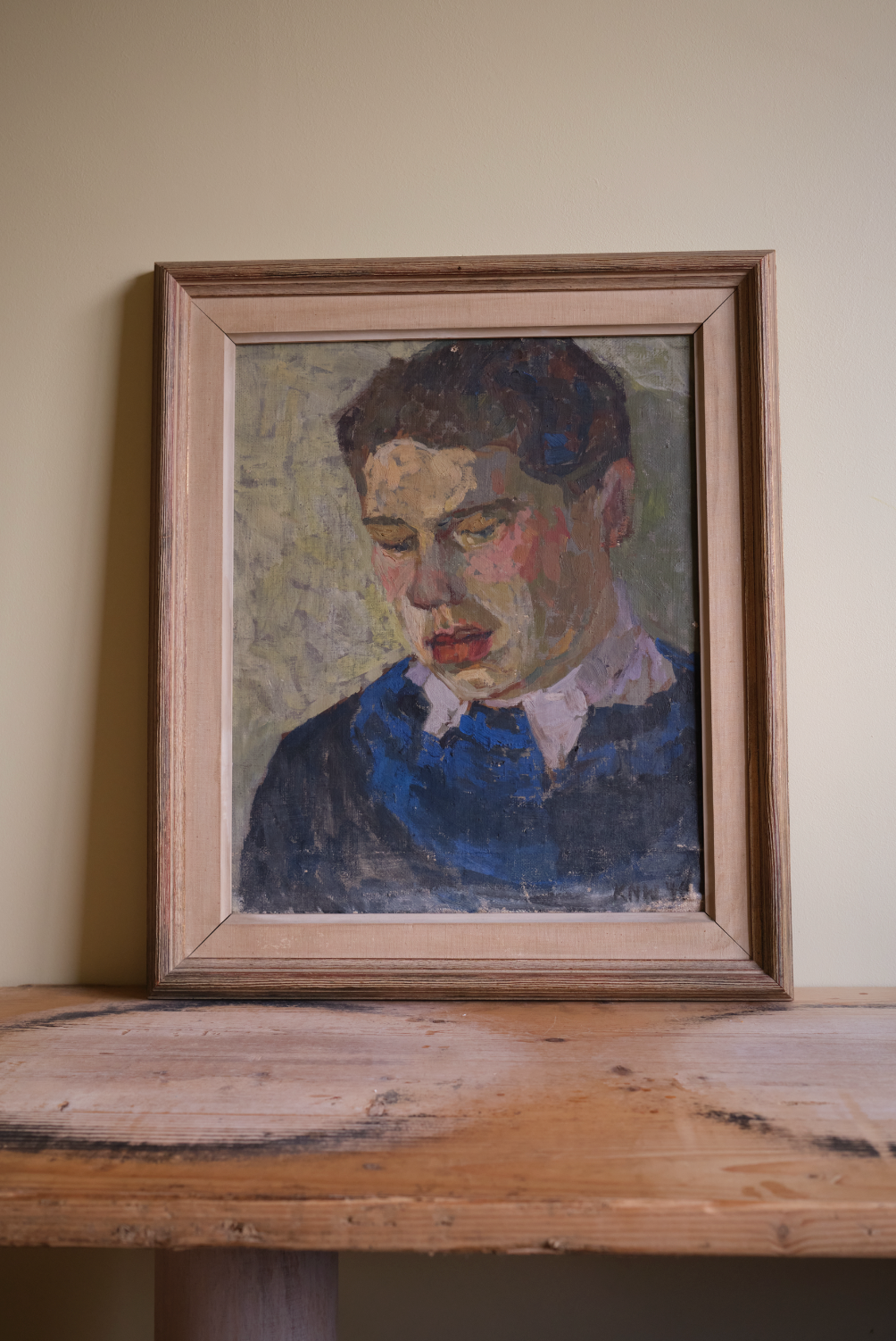 A Framed Oil on Panel by Karin Nathorst Westfelt