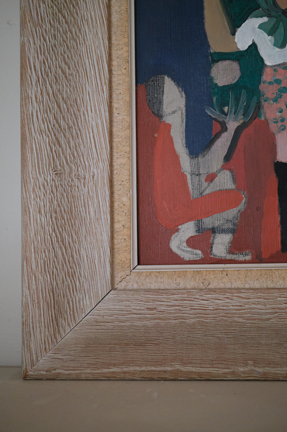 A SUZANNE ROGER “La fête d'enfants”, oil on canvas, signed.