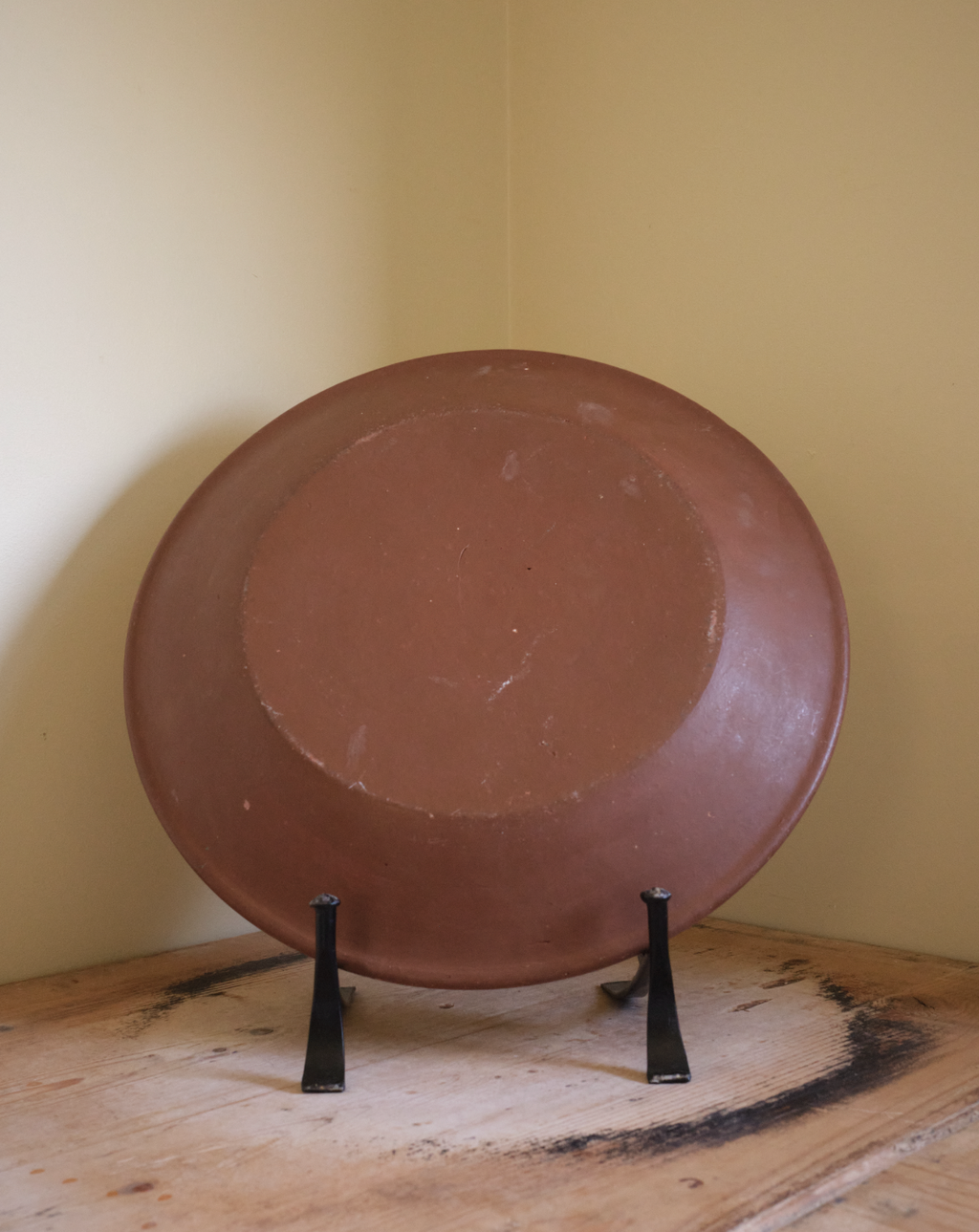 A Folk Art Swedish Plate