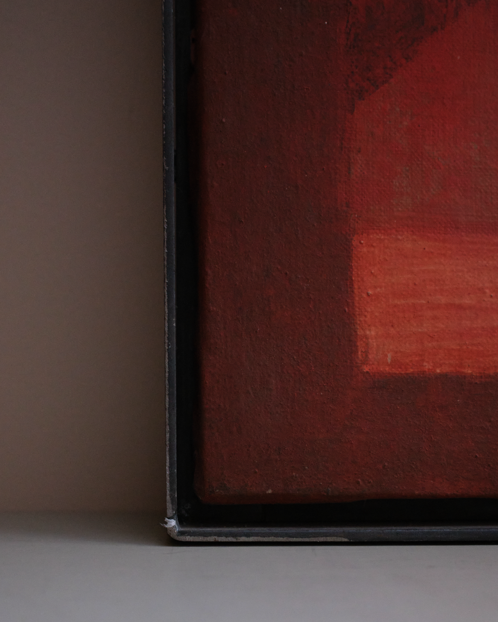 A Pair Of Abstract Paintings Oil on Canvas
