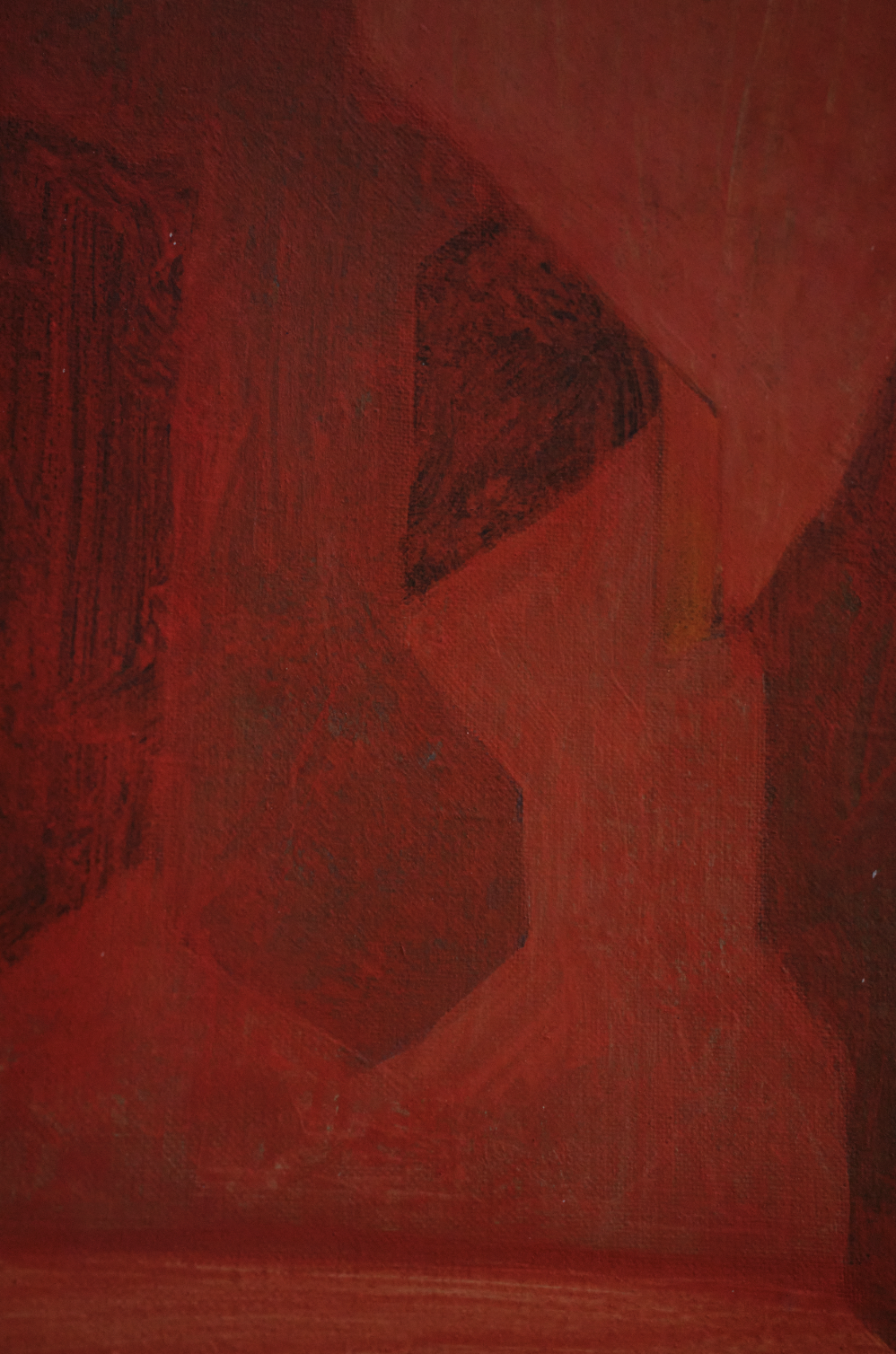 A Pair Of Abstract Paintings Oil on Canvas