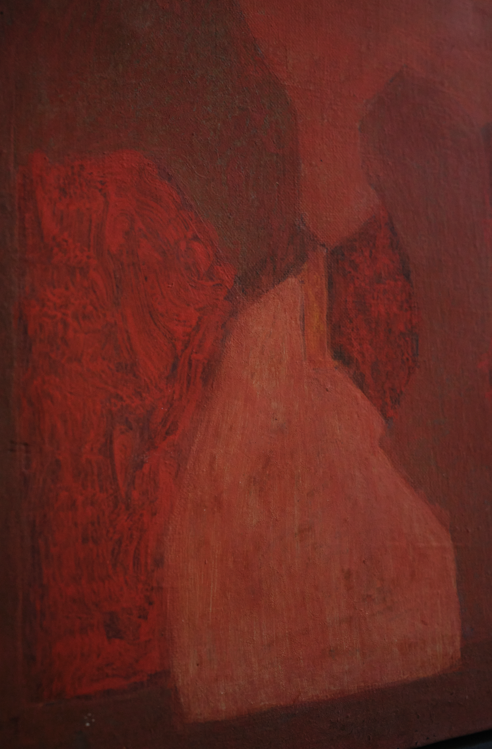 A Pair Of Abstract Paintings Oil on Canvas